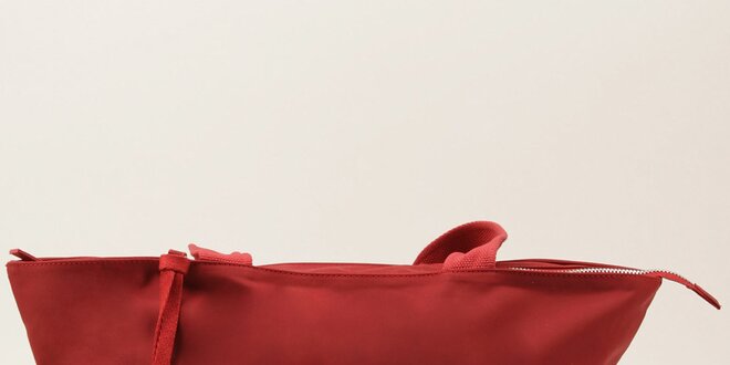 Dámská velká červená kabelka se dvěma uchy U.S. Polo