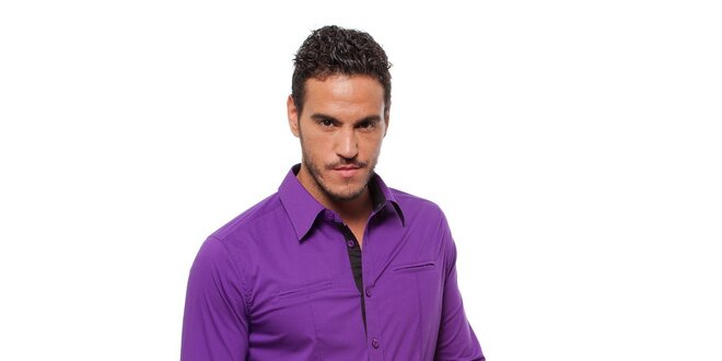 Pánská purpurová košile Bendorff