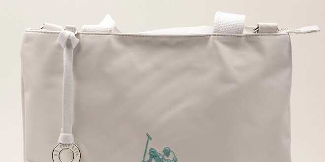 Dámská obdélníková bílá kabelka U.S. Polo