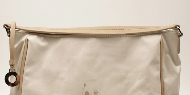 Dámská kabelka s béžovými lemy U.S. Polo
