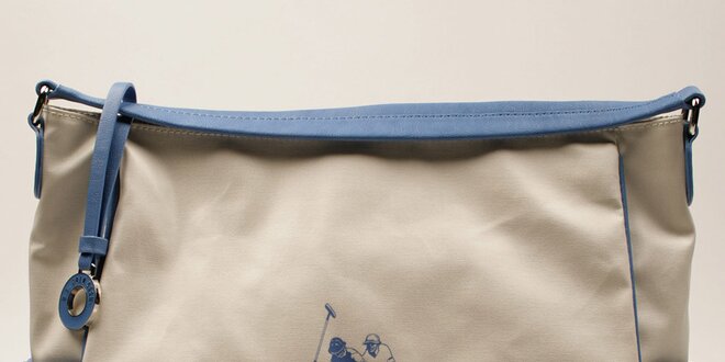 Dámská kabelka s modrými lemy U.S. Polo