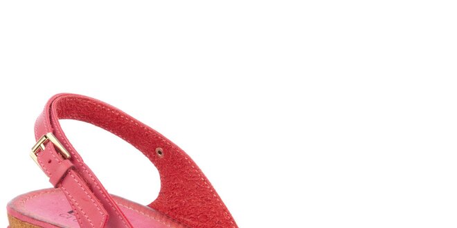 Dámské růžové nízké sandálky Betsy