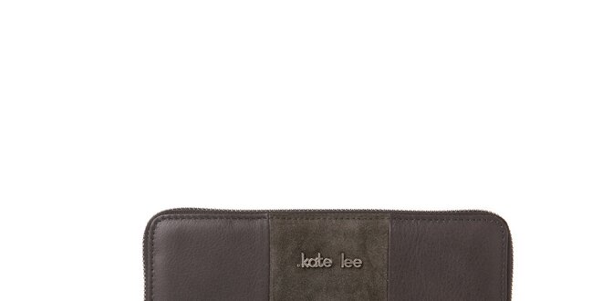 Dámská šedo-khaki peněženka Kate Lee