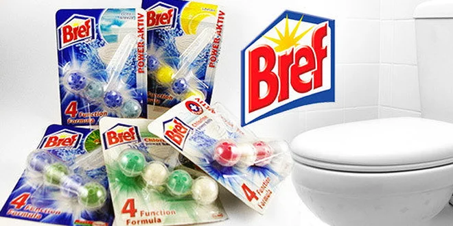 Hygienický osviežovač do WC misy BREF