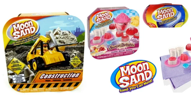 Barevný modelovací písek MOON SAND
