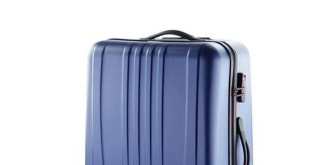 Modrý skořepinový kufr Wittchen