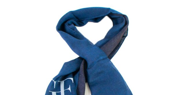 Lehký modrý šátek Gianfranco Ferré
