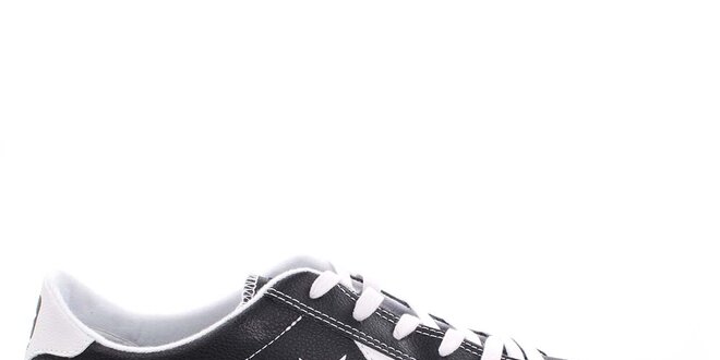 Pánské černo-bílé nízké boty Converse