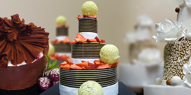 Špičkové dorty z kvalitních surovin - na svatbu i další oslavy
