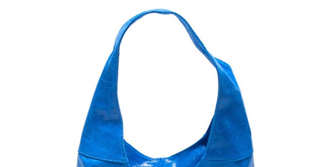 Dámská modrá kabelka s jedním uchem Mangotti