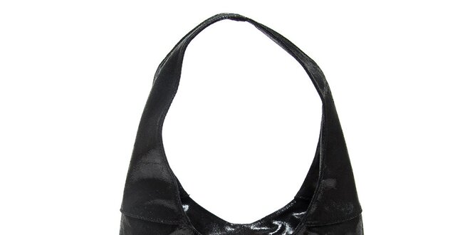 Dámská černá kabelka s jedním uchem Mangotti