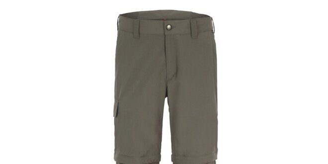 Pánské šedivé kalhoty Meier s odepínatelnými nohavicemi
