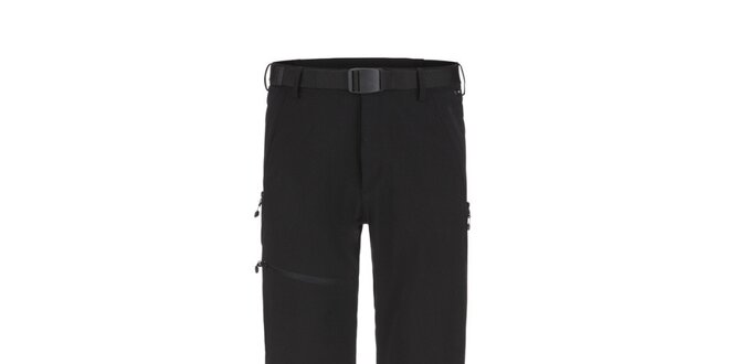 Pánské černé trekové funkční kalhoty Maier