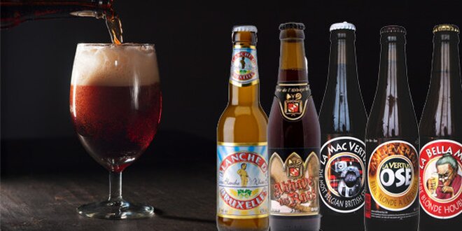 Belgické pivní speciály CosaNostra