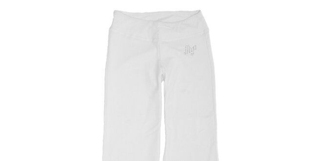 Dámské sportovní kalhoty Lotto v bílé barvě