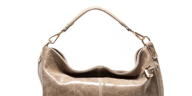 Dámská béžová kabelka s jedním uchem Luisa Vannini