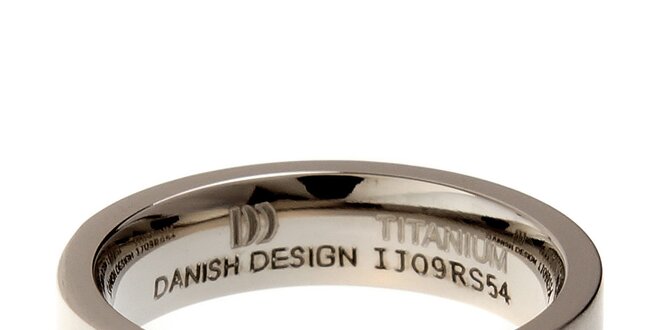Dámský titanový prsten Danish Design