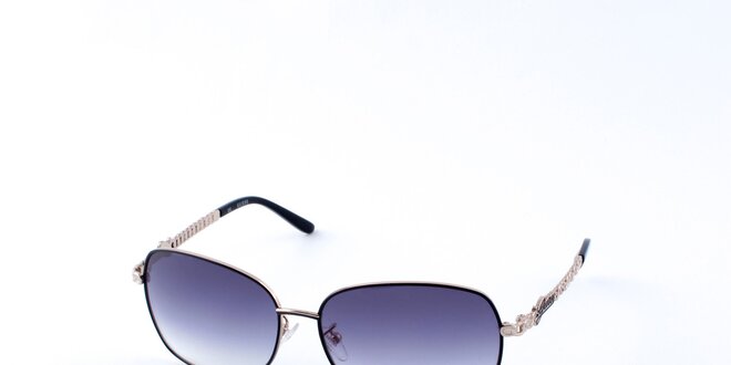 Dámské stříbrno-modré sluneční brýle Guess