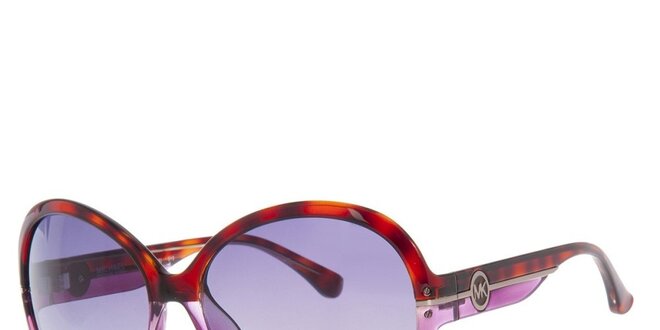 Dámské fialovo-žíhané sluneční brýle Michael Kors