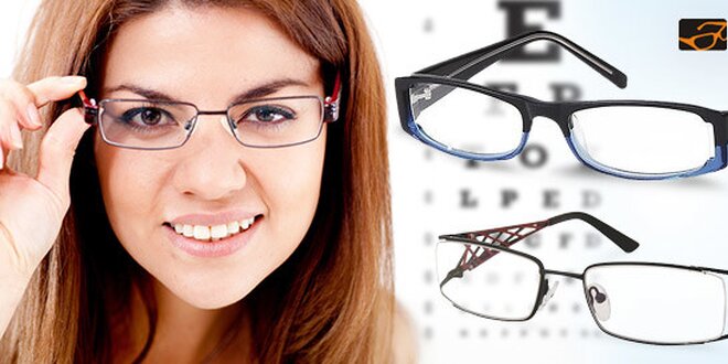 Libovolné brýlové obruby + 30% sleva na skla