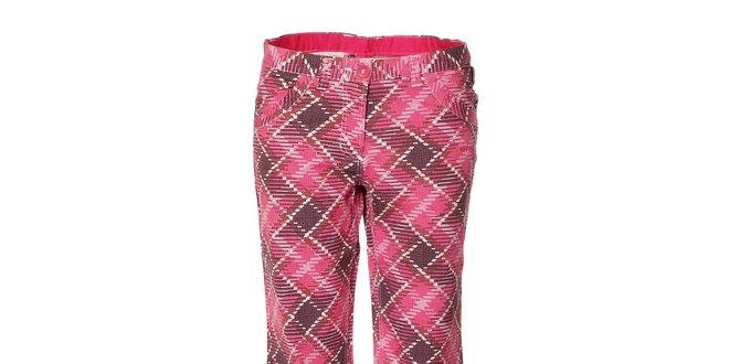 Dámské vycházkové kalhoty Envy v růžové barvě