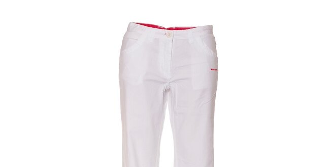 Dámské vycházkové kalhoty Envy v bílé barvě