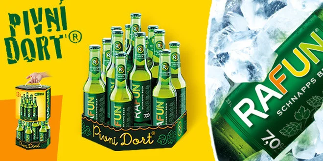 Pivní dort RAFUN - 13 piv nabitých alkoholem