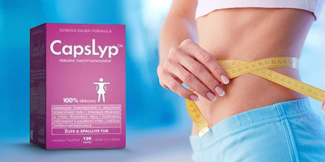 Capslyp – přírodní katalyzátor a spalovač tuku - AKCE 1 + 1 zdarma