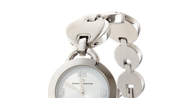 Dámské ocelové hodinky Tom Tailor s modrým ciferníkem