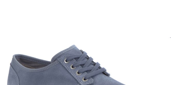 Pánské modré semišové boty Clarks