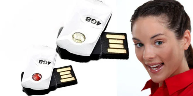 Bijoux & Bijoux Exclusive 4GB USB flash disk včetně poštovného
