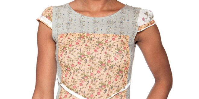 Dámské dlouhé tričko s květinovým vzorem Ian Mosh