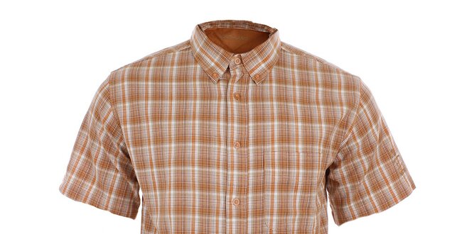 Pánská oranžově kostkovaná košile Northland Professional