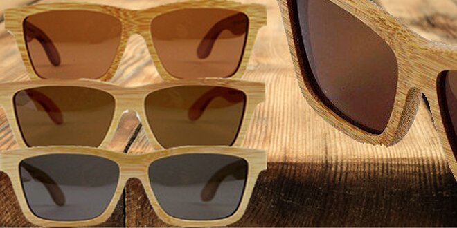 Dřevěné sluneční brýle Dr.Woody