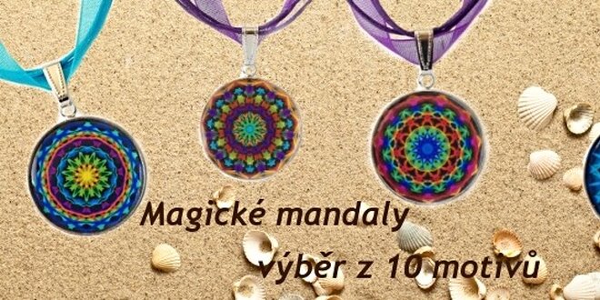 Dva náhrdelníky s Magickými mandalami