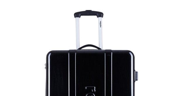 Menší černý cestovní kufr Renoma