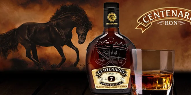 0,7 l kostarického rumu Ron Centenario