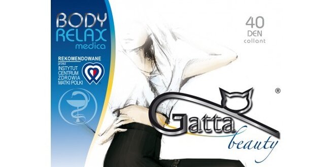Gatta Body Relaxmedica 40 den S | BodyRelaxmedica40 nero S