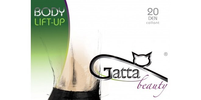 Gatta Body Lift-up 20 den černé S | BodyLift-up nero S