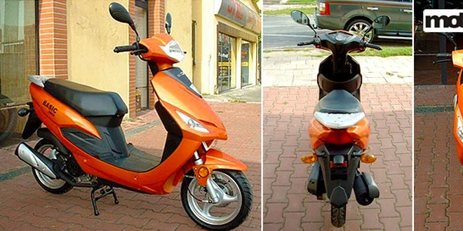 Městský skútr Motoscoot Basic 50