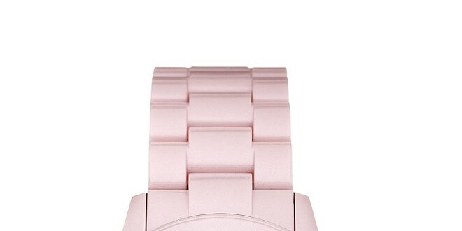 Dámské pastelově růžové hodinky Guess