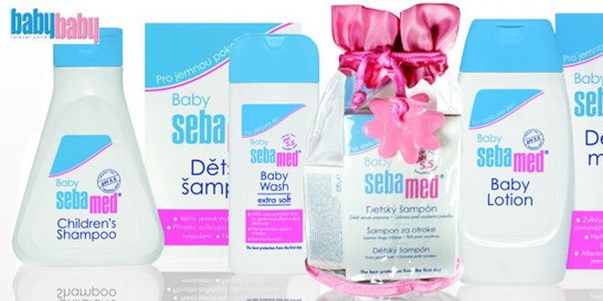 Dárkový balíček s kosmetikou pro děti Baby Sebamed
