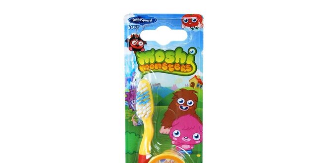 Moshi Monsters Zubní kartáček s krytkou