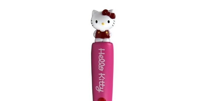Hello Kitty zubní kartáček blikající s minutkou