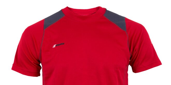 Pánské červené technické tričko Goritz