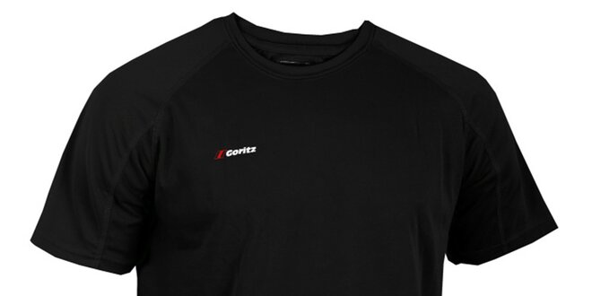 Pánské černé technické tričko Goritz