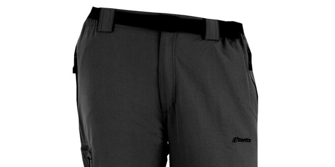 Pánské tmavě šedé tříčtvrteční kalhoty Goritz