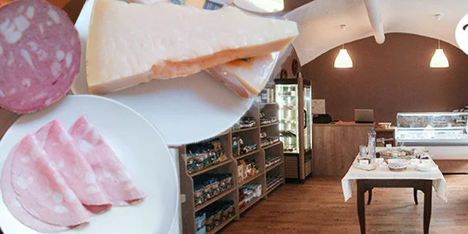 Delikatesy z Itálie - mortadella nebo parmazán