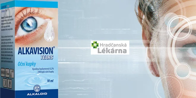 ALKAVISION TEARS oční kapky pro unavené a podrážděné oči