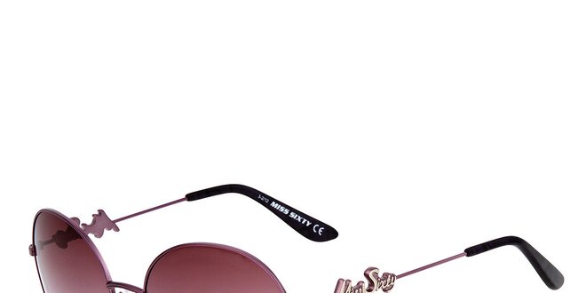 Dámské růžovofialové sluneční brýle s gradientním efektem Miss Sixty